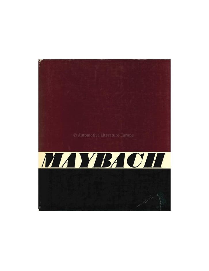 DIE GESCHICHTE DER MAYBACH-AUTOMOBILE MIT DEM VOLLSTÄNDIGE.., Livres, Autos | Livres, Enlèvement ou Envoi