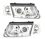 PHARES POUR VOLKSWAGEN VW PASSAT 3B 96-00 FOND CHROMÉ, Verzenden