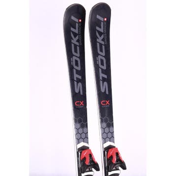 156 177 skis STOCKLI LASER CX, black, grip walk, turtle she, Verzenden