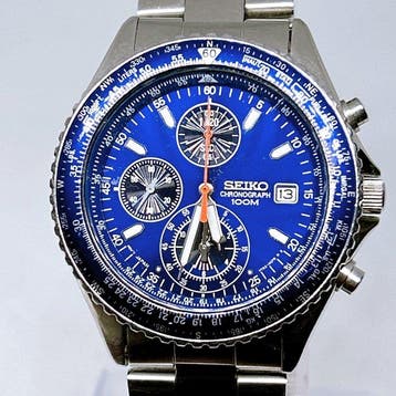 Seiko - Chronograph 100M 7T92 - Zonder minimumprijs -