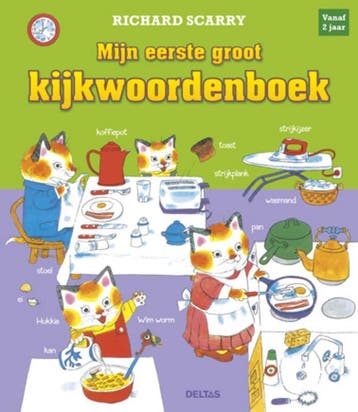 Mijn eerste groot kijkwoordenboek / Richard Scarry, Verzenden, Zo goed als nieuw, Richard Scarry