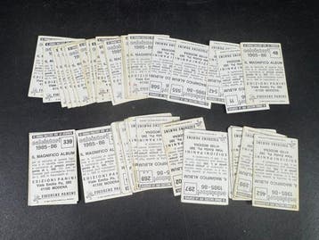 1985/86 Panini Calciatori, 25x scudetti / 30x sticker - 55