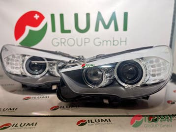 BMW 5 GT F07 XENON KL KOPLAMP R L 7199617 7199614, Verzenden, Gebruikt, BMW