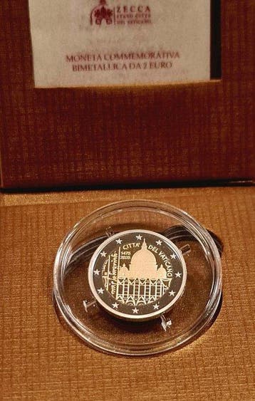 Vaticaan. 2 Euro 2025 Michelangelo Proof (Zonder