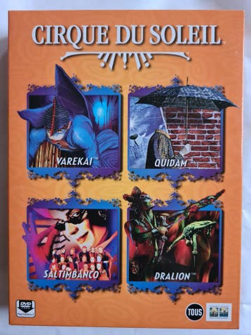 CIRQUE DU SOLEIL / VAREKAI / QUIDAM / SALTIMBANCO / DRALION, Gebruikt