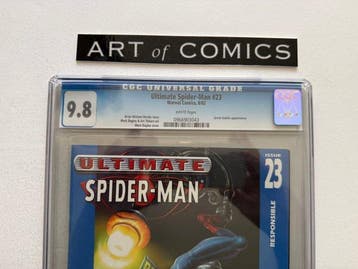 Ultimate Spider-Man #23 - Green Goblin Appearance - CGC 9.8, Boeken, Nieuw