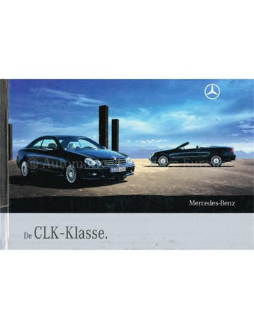 2008 MERCEDES BENZ CLK KLASSE HARDCOVER BROCHURE NEDERLANDS, Nieuw