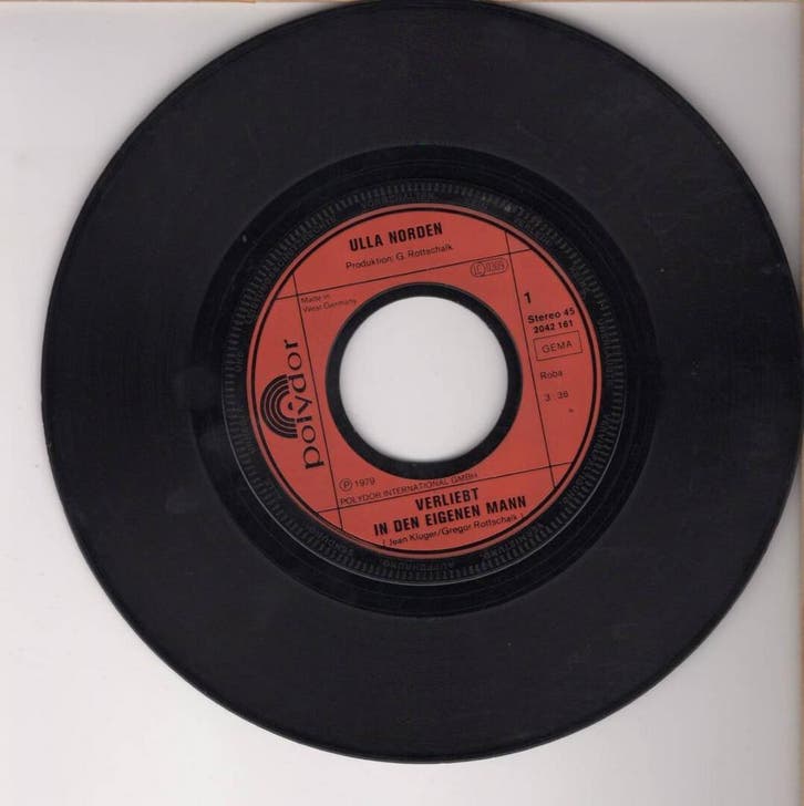 Ulla Norden – Verliebt In Den Eigenen Mann / Die Show Muss W, CD & DVD, Vinyles Singles, Enlèvement ou Envoi