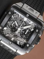 Hublot - Square Bang Titanium Ceramic - 821.NX.0170.RX -, Nieuw