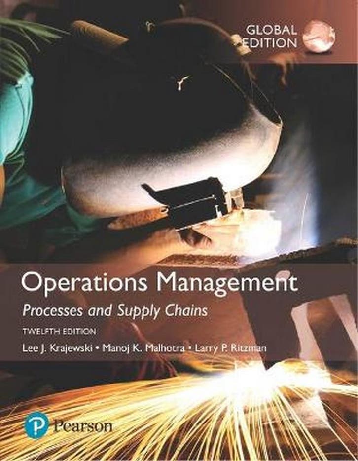 Operations Management: Processes and Supply Chains, Global, Livres, Langue | Anglais, Envoi