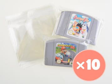10x Nintendo 64 Cart Bag, Verzenden