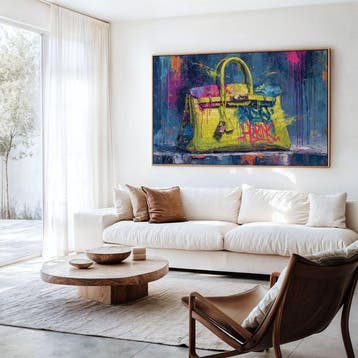Iconica - The Yellow Hermes Icon - Unique 1/1 XXL (100x150