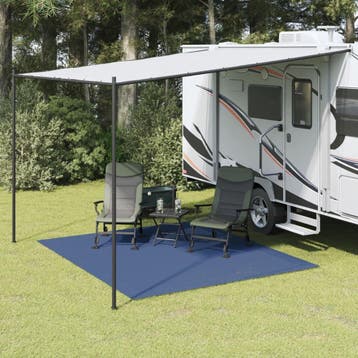 vidaXL Tenttapijt 3x2,5 m blauw, Verzenden, Nieuw
