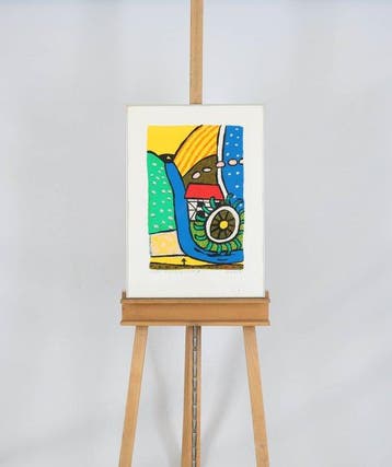 Clemens Briels (1946) - Zomer in Limbrug