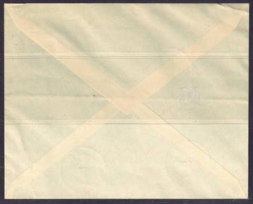 Belgique 1954 - Bruges sur lettre avec timbre spécial «