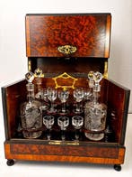 Drankkast - Kristal, Loupe dOrme - Likeurkelder Napoleon