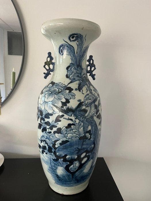 Vaas - Porselein - China - Qing dynasty (Manchu China), Antiek en Kunst, Antiek | Overige Antiek