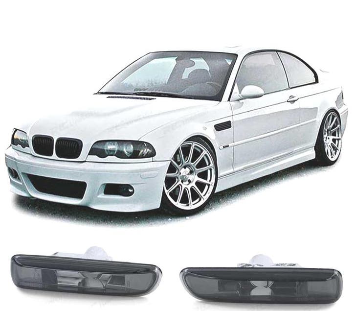 CLIGNOTANTS LATERAUX BMW E46 98-01 FUMÉ, Auto-onderdelen, Verlichting, Verzenden