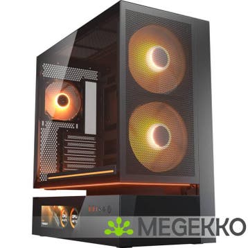 COUGAR Gaming CFV235 Mesh Vision Midi Tower Zwart, Verzenden