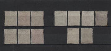 Oostenrijk 1863/1906 - Oostenrijkse keizerseries 1863 en, Gestempeld