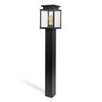 Tuinverlichting Modern Leicester Tuinlamp Zwart 100cm, Jardin & Terrasse, Verzenden, Staande lamp