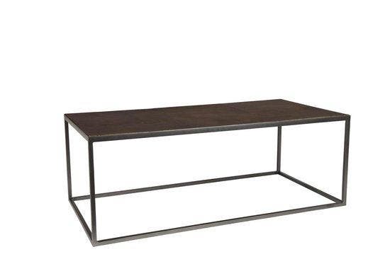 2dekans | Dutchbone Lee Salontafel - Grijs - 110x55cm, Huis en Inrichting, Tafels | Salontafels, Ophalen of Verzenden
