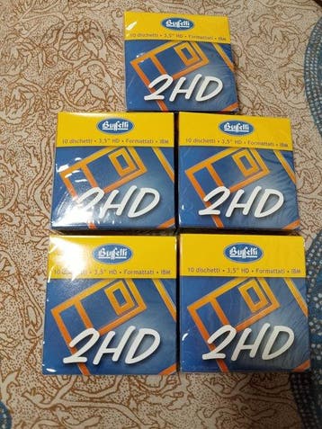 Buffetti Lot of 50 new, unused diskettes - Computersoftware