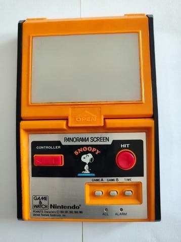 Nintendo - Nintendo Game & Watch Panorama Screen — Snoopy, Consoles de jeu & Jeux vidéo