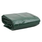 vidaXL Dekzeil 650 g/m² 1,5x10 m groen, Verzenden