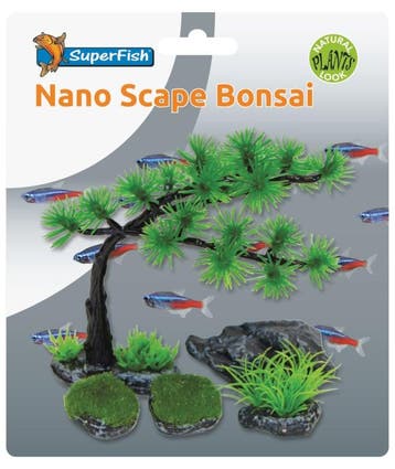 SF Nano Scape Bonsai (SF  kunstplanten, Kunstplanten), Animaux & Accessoires, Ophalen of Verzenden, Plant(en), Steen of Hout