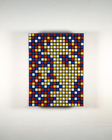 Giovanni Contardi - Rubiks Cube Mosaic - PARO