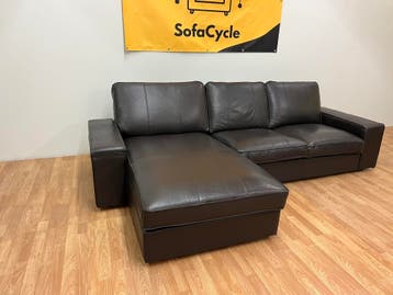 ECHTE LEDEREN ZETEL / SofaCycle/ LEVERING / GEREINIGD, Ophalen of Verzenden, Nieuw