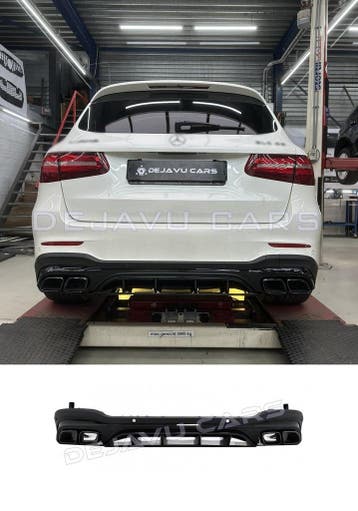 GLC63 AMG Look Diffuser voor Mercedes GLC X253 SUV, Ophalen of Verzenden
