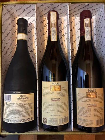 2014 Cesari & 2012, 2018 Masi Costasera - Amarone della