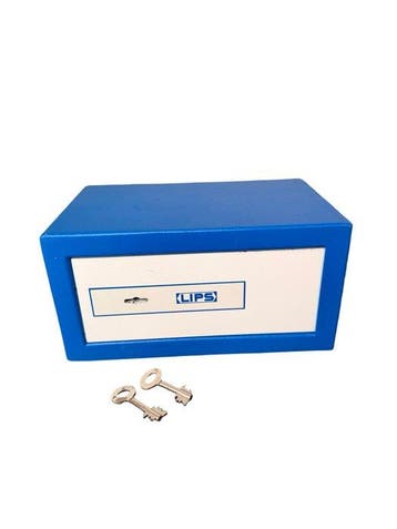Lips Dordrecht - Rare Steel Safe - Blue and White -