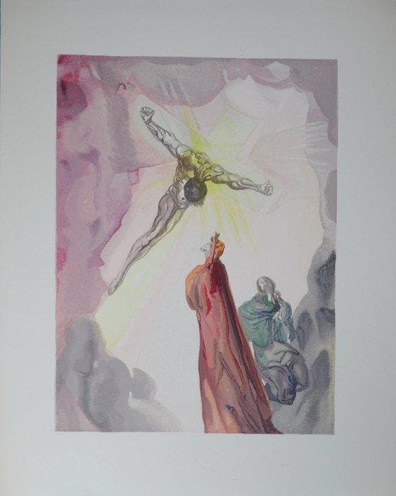 Salvador Dali (1904-1989) - PARADIS 11 : 6 Gravures, Antiquités & Art, Antiquités | Autres Antiquités