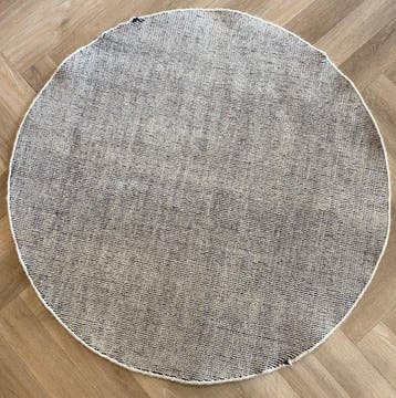 Tapis rond moderne du Népal - Tapis - 126 cm - 126 cm