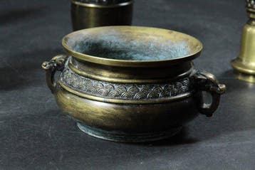 Boeddhistische objecten - Takaoka koperwerk – Messing