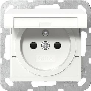 Gira Système 55 Sécurité Plus Prise Avec Capot À Charnière -, Bricolage & Construction, Verzenden