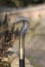 Canne de marche - Argot du Cobra - Laiton