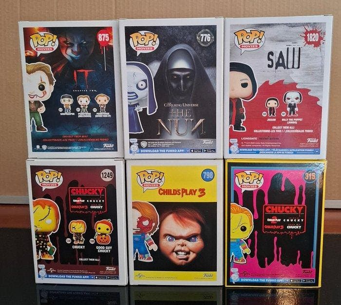 Funko - Funko Pop - Horror Movie lot, Antiquités & Art, Antiquités | Jouets