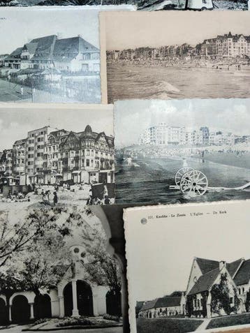 Belgique - KNOCKE - Belle sélection de plus de 110 cpa - TTB, Verzamelen, Postkaarten | Buitenland, Gelopen