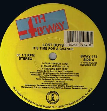 Lost Boys - Its Time For A Change, Verzenden, Gebruikt