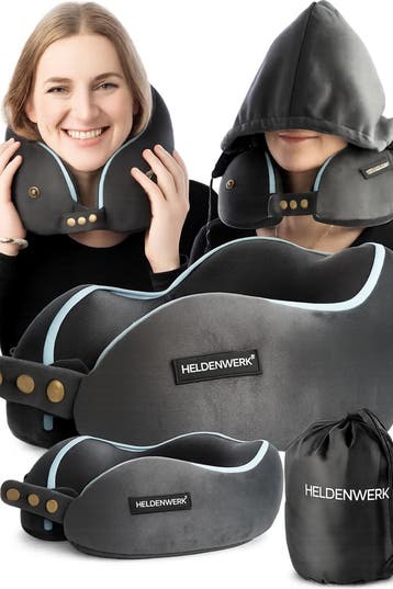 2dekans | Heldenwerk nekkussen met capuchon – 6-voudig, Handtassen en Accessoires, Tassen | Reistassen en Weekendtassen, Ophalen of Verzenden