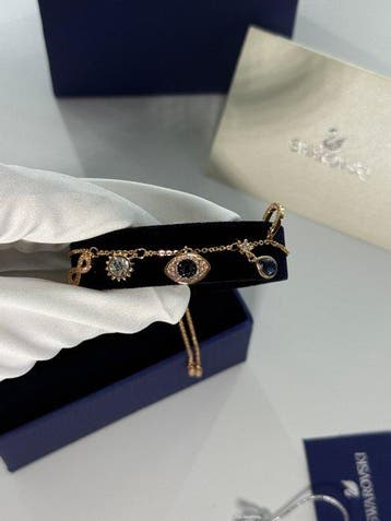 Swarovski - Métal, cristal - Bracelet - Série Evil Eyes