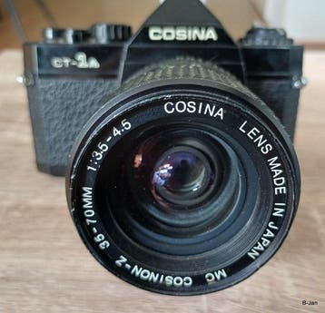 Cosina CT-1A + MC Cosinon-Z 3.5-4.5/35-70mm + acc. | Single, Nieuw