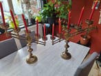 Chandelier (2) - Laiton - Une paire de chandeliers dautel