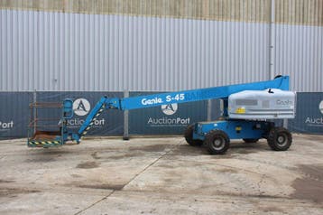 Veiling: Telescoophoogwerker Genie S-45 Diesel 15.7m 2008, Ophalen