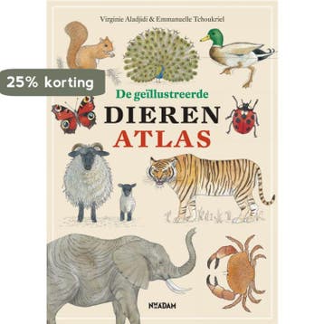 De geïllustreerde dierenatlas 9789046807835, Verzenden, Virginie Aladjidi