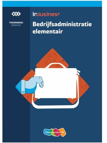 InBusiness Services Bedrijfsadm Elementair tb+wb+onl verw, Boeken, Verzenden, Zo goed als nieuw